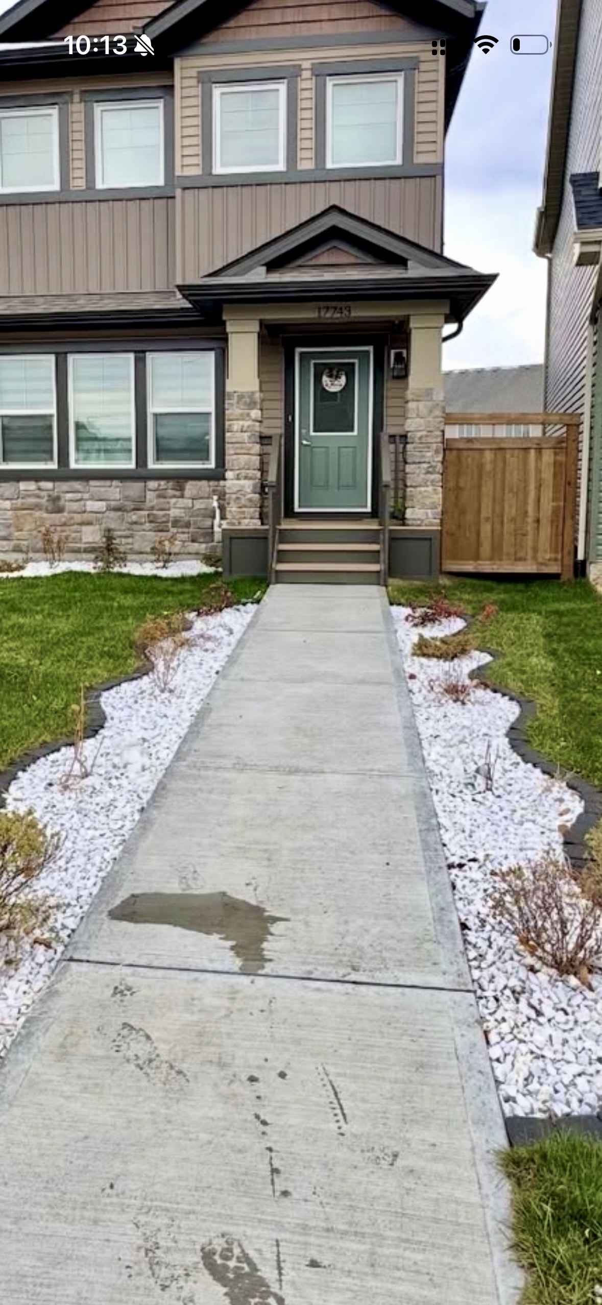 Stonework and border work