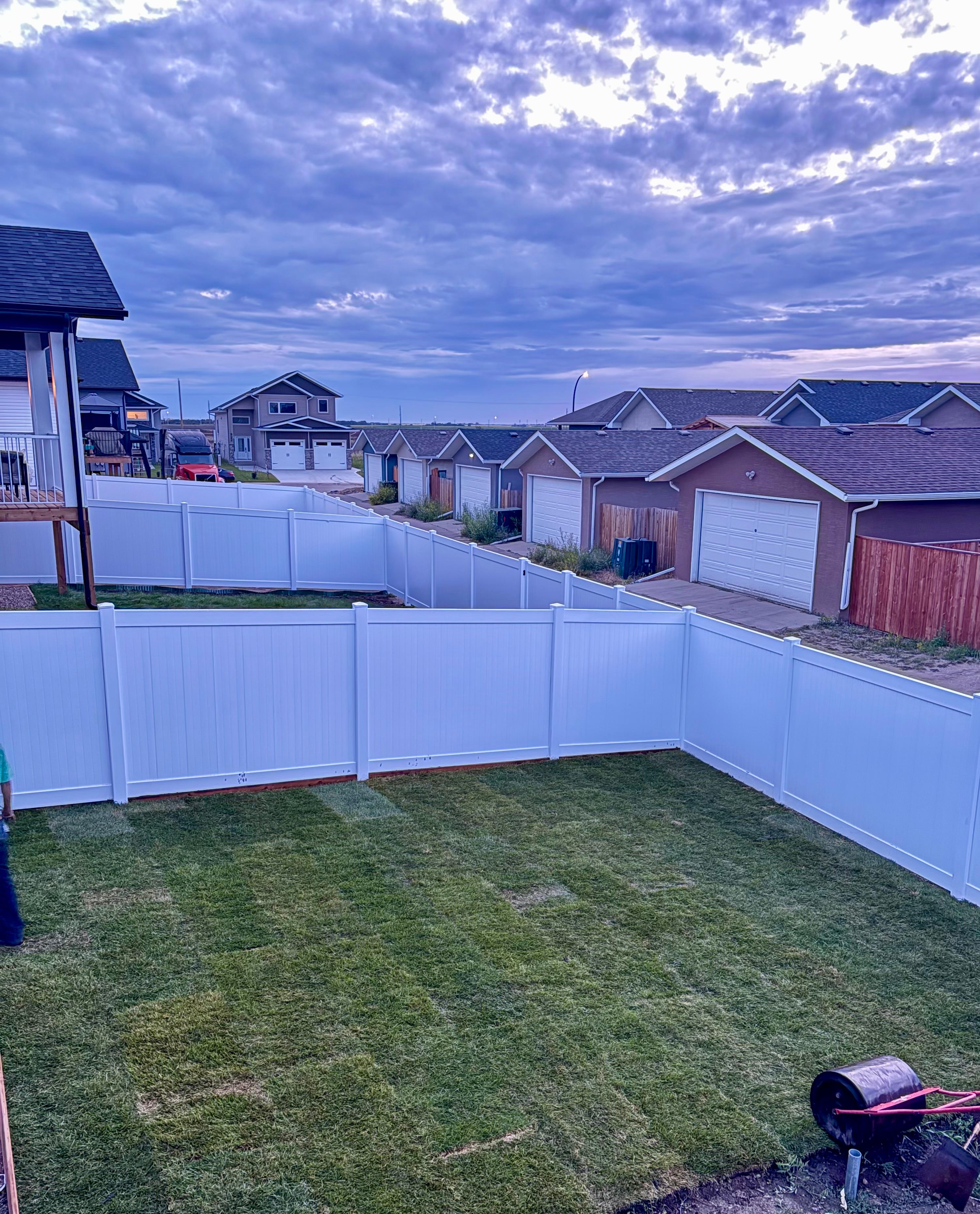 Refreshed front landscaping