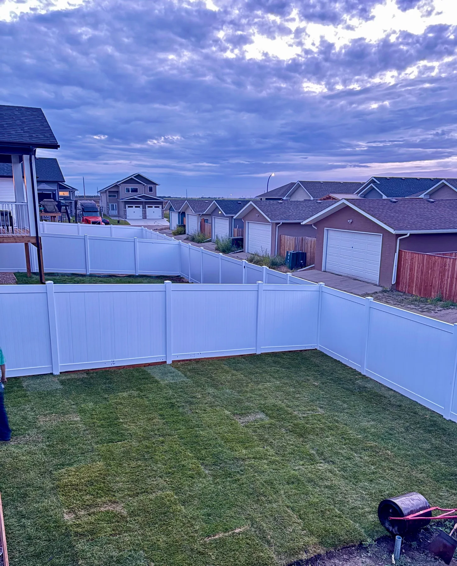 Refreshed front yard landscaping