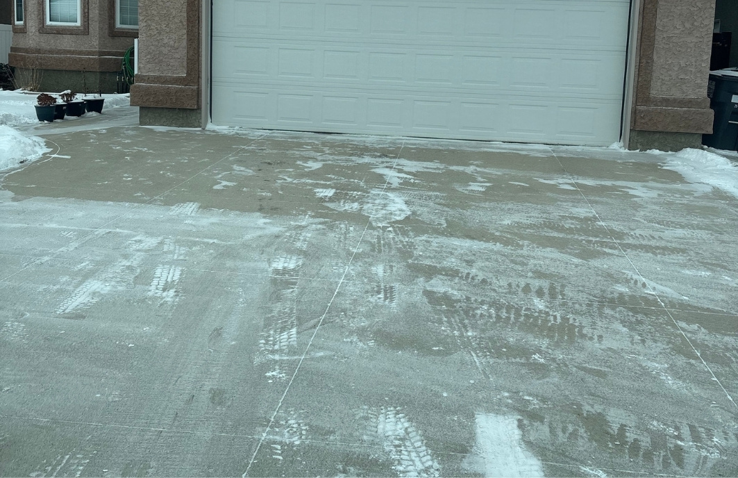 Saskatoon snow removal driveway and walkway result