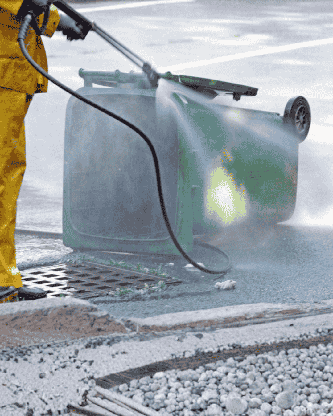Residential bin cleaning service