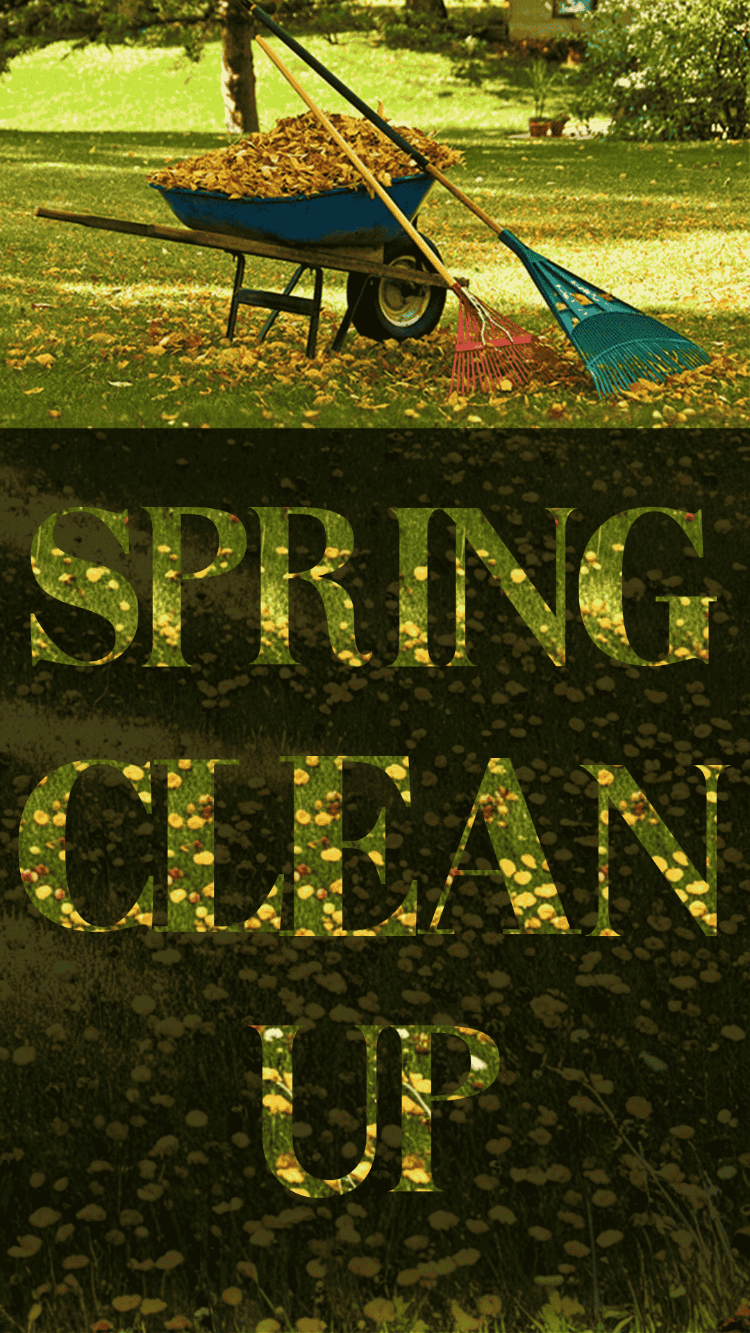 Seasonal property cleanup result